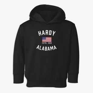 Hardy Alabama Patriot Toddler Hoodie