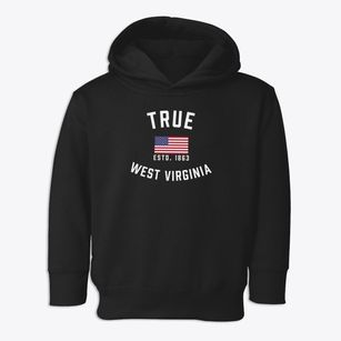 True West Virginia Patriot Toddler Hoodie