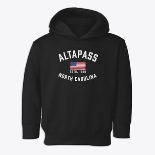 Altapass North Carolina Patriot Toddler Hoodie