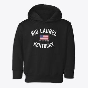 Big Laurel Kentucky Patriot Toddler Hoodie