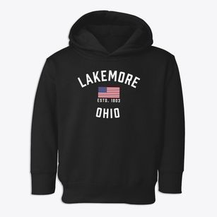 Lakemore Ohio Patriot Toddler Hoodie