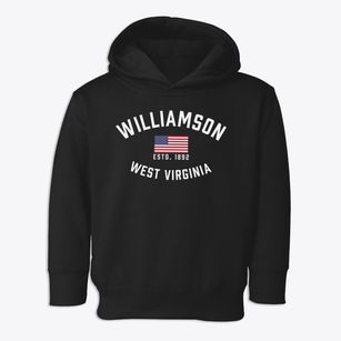 Williamson West Virginia Patriot Toddler Hoodie