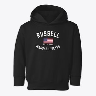 Russell Massachusetts Patriot Toddler Hoodie