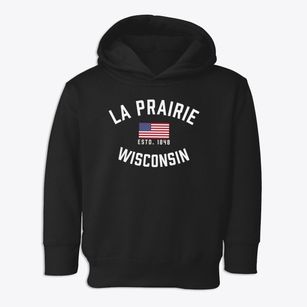 La Prairie Wisconsin Patriot Toddler Hoodie