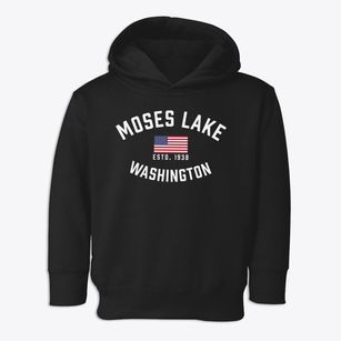 Moses Lake Washington Patriot Toddler Hoodie