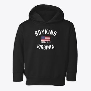 Boykins Virginia Patriot Toddler Hoodie