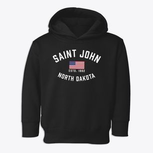 St. John North Dakota Patriot Toddler Hoodie