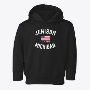 Jenison Michigan Patriot Toddler Hoodie