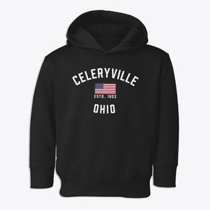 Celeryville Ohio Patriot Toddler Hoodie
