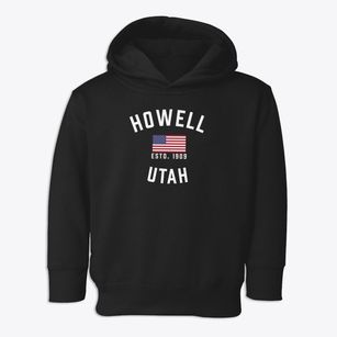 Howell Utah Patriot Toddler Hoodie