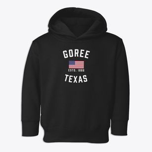 Goree Texas Patriot Toddler Hoodie