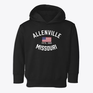 Allenville Missouri Patriot Toddler Hoodie