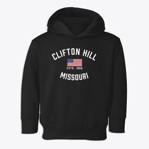 Clifton Hill Missouri Patriot Toddler Hoodie