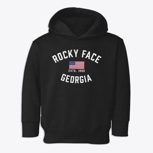 Rocky Face Georgia Patriot Toddler Hoodie
