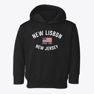 New Lisbon New Jersey Patriot Toddler Hoodie