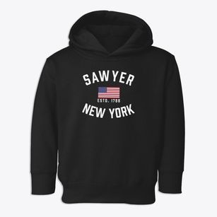 Sawyer New York Patriot Toddler Hoodie
