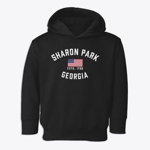Sharon Park Georgia Patriot Toddler Hoodie