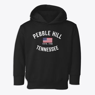 Pebble Hill Tennessee Patriot Toddler Hoodie
