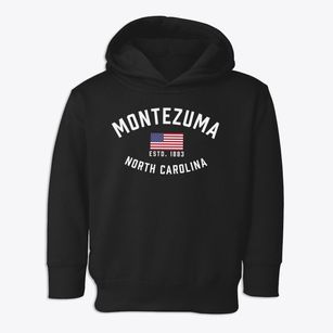 Montezuma North Carolina Patriot Toddler Hoodie