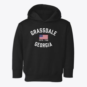 Grassdale Georgia Patriot Toddler Hoodie