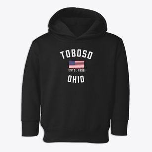 Toboso Ohio Patriot Toddler Hoodie