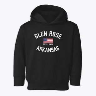 Glen Rose Arkansas Patriot Toddler Hoodie