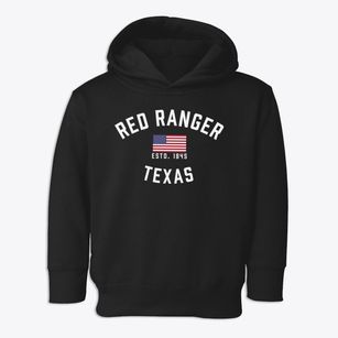 Red Ranger Texas Patriot Toddler Hoodie