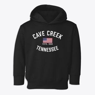 Cave Creek Tennessee Patriot Toddler Hoodie