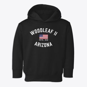 Woodleaf Ii Arizona Patriot Toddler Hoodie