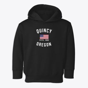 Quincy Oregon Patriot Toddler Hoodie