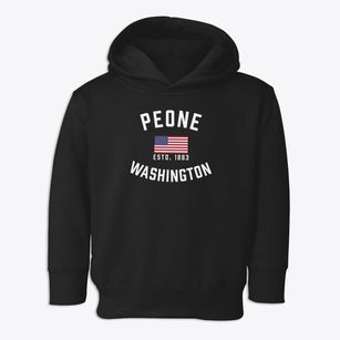Peone Washington Patriot Toddler Hoodie