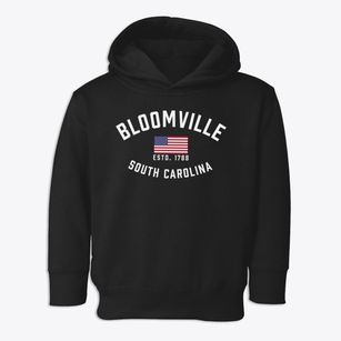 Bloomville South Carolina Patriot Toddler Hoodie