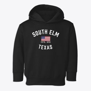 South Elm Texas Patriot Toddler Hoodie