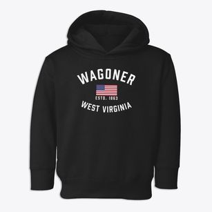 Wagoner West Virginia Patriot Toddler Hoodie
