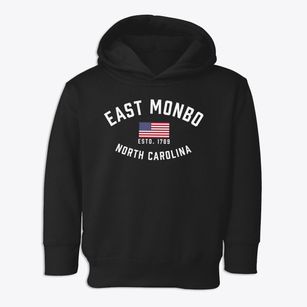 East Monbo North Carolina Patriot Toddler Hoodie