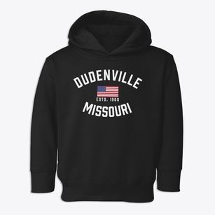 Dudenville Missouri Patriot Toddler Hoodie