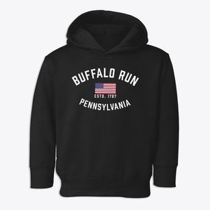 Buffalo Run Pennsylvania Patriot Toddler Hoodie