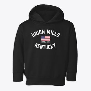 Union Mills Kentucky Patriot Toddler Hoodie