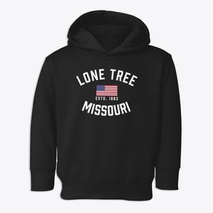 Lone Tree Missouri Patriot Toddler Hoodie
