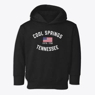 Cool Springs Tennessee Patriot Toddler Hoodie