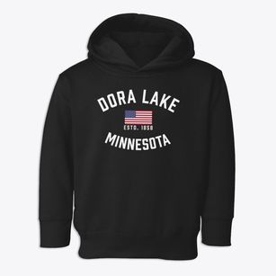 Dora Lake Minnesota Patriot Toddler Hoodie