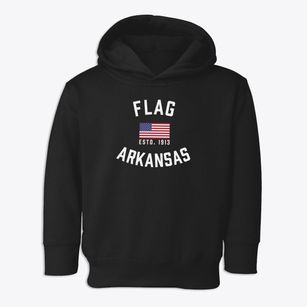 Flag Arkansas Patriot Toddler Hoodie