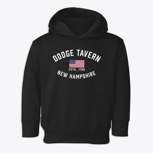Dodge Tavern New Hampshire Patriot Toddler Hoodie