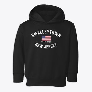 Smalleytown New Jersey Patriot Toddler Hoodie