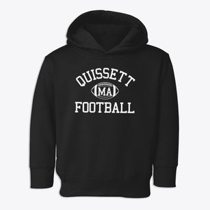 Quissett Massachusetts Football Toddler Hoodie