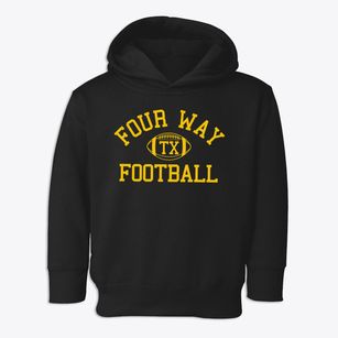 Four Way Texas Football Toddler Hoodie