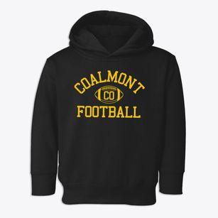Coalmont Colorado Football Toddler Hoodie