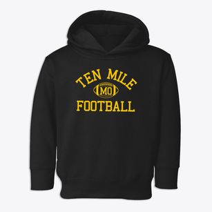 Ten Mile Missouri Football Toddler Hoodie