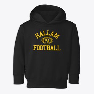 Hallam Pennsylvania Football Toddler Hoodie