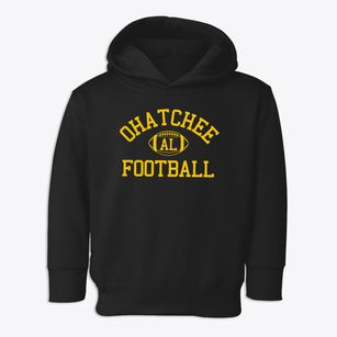 Ohatchee Alabama Football Toddler Hoodie